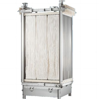 30-50 LMH Backwash Flux PVDF PES Τρυπές ίνες υπερυθρόλυσης μεμβρανών για MBR 10 m2 Δυνατότητα μακράς διαρκείας