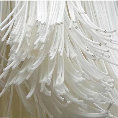 Προσαρμόσιμος καθαρισμός νερού NIPS/TIPS PVDF Κούφια μεμβράνη ινών για επεξεργασία λυμάτων